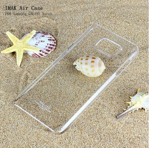 Ốp lưng Samsung Galaxy Note 5 N920 nhựa cứng trong suốt hiệu iMak